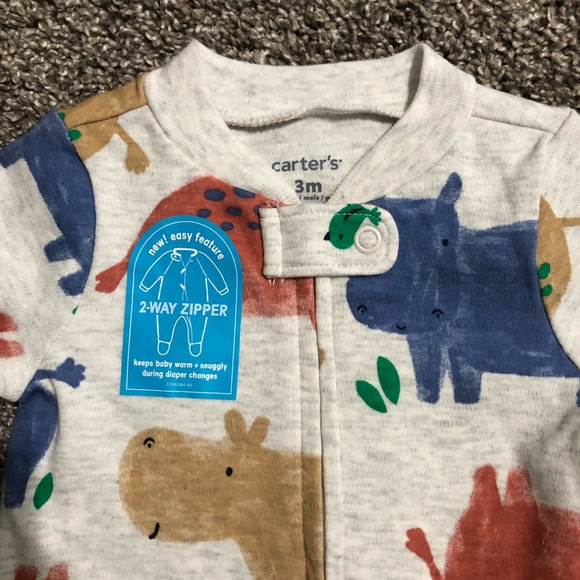 NWT Carter’s sleeper Sz 3m - Picture 2 of 4